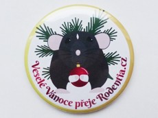 Magnetka Rodentia: Vánoční potkan